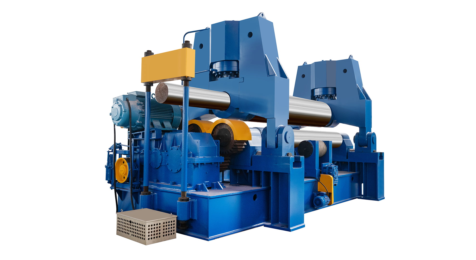 Hydraulic 3 Roller Rolling Machine